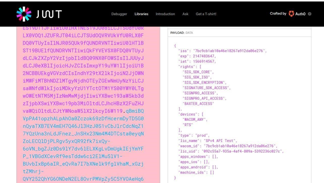 JWT License